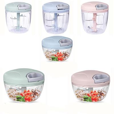 Soyucu ve Kıyıcı ile Manuel Mutfak Sebze ve Sarımsak Doğrayıcı