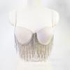 Black Friday Party Sexy Tassel Corset Top Push Up Backless Bustier Club