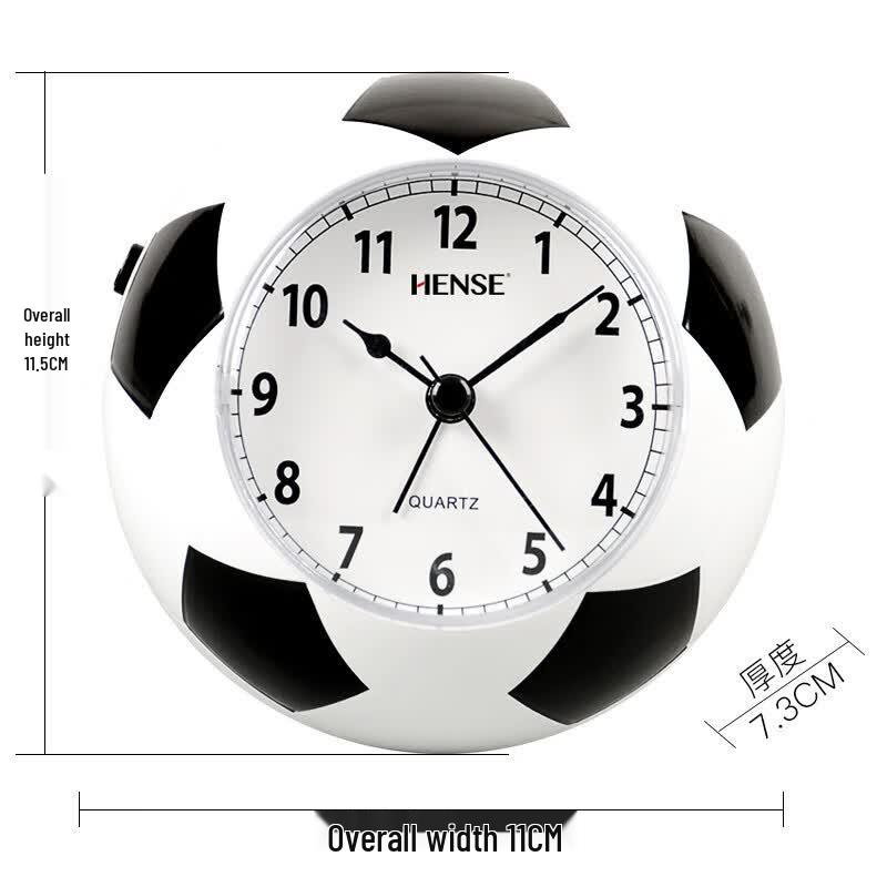 Hense HA09 Kreativer Fußball-Wecker für Kinder