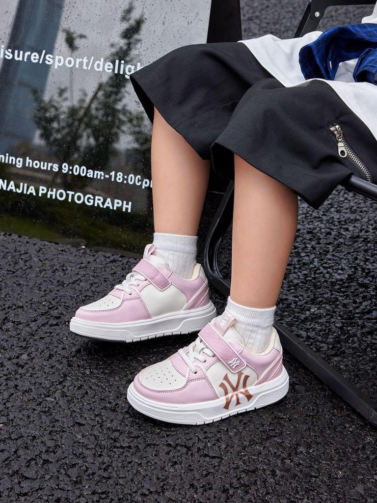 2025 Kids' Lightweight White Sneakers: Breathable Outdoor Shoes for Boys & Girls