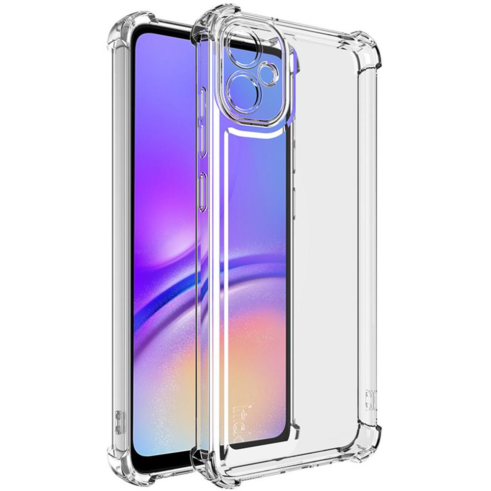 IMAK UX-4 Series for Samsung Galaxy A05 4G Case Straight Frame Four Corner Shockproof Clear TPU Cover