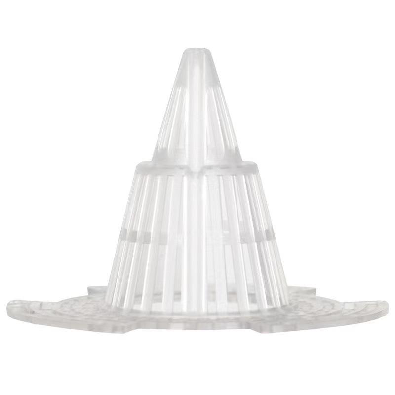 

Сетчатое дно пластиковой подставки для цветочного горшка предотвращает утечку воды, обеспечивает воздухопроницаемость и гниение корней. Small прозрачный