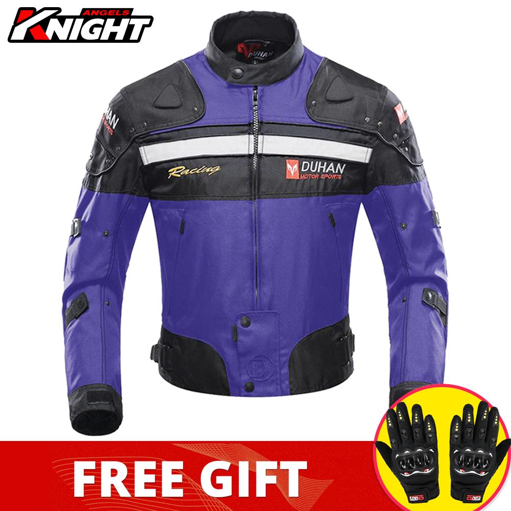 DUHAN Motocyklový oblek Bunda a kalhoty Nepromokavá závodní bunda Ochranná podšívka pro motokros Čtyři sezóny Motocyklová bunda Pánská M-3XL