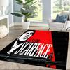Scarface: Power And Corruption Square Rugs Are a Great Choice for Living Rooms, Bedrooms, Home Décor, and As Gifts.