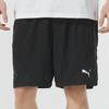 Puma Solid Color Fitness Training Running Casual Quick-Dry Breathable Woven Shorts Men Bottoms Black 521531-01
