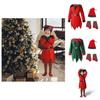 Cute Kid Christmas Elf Costume For Xmas Festive Outfits