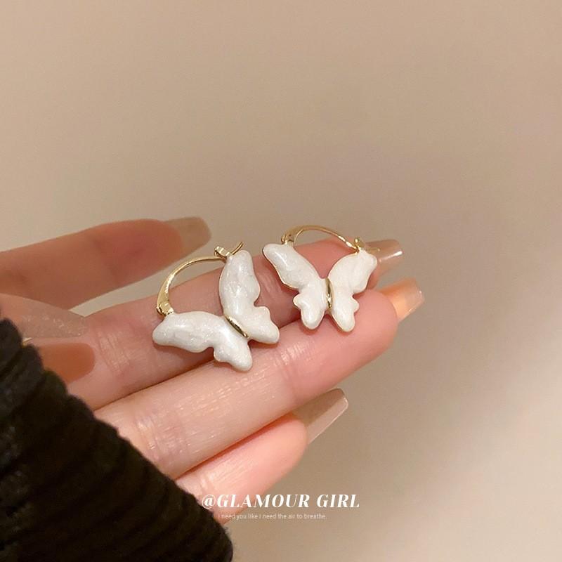 Love Geometric Earrings, Simple Flower Earrings, Fashionable Temperament Earrings, High-end Sense Earrings, Gifts