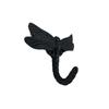Hook Door Back Wall Clothes Hanger Black Wall Clothes Hook Single Entrance Living Room Wardrobe Clothing Coat Hook