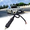 12V 24V Auto 20A Male Car Cigarette Lighter LED Socket Plug New Adapter Spare Parts Car Connect U0V5