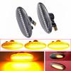 E11 Car Dynamic LED Light Turn Signal Side Marker Lights For Nissan Qashqai J10 X-trail T31 Cube Juke Leaf Micra Micra K13