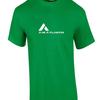 Air Atlantis White Logo Portuguese Airline Geek Irish Green Cotton T Shirt
