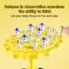 Astronaut Balance Tree Family Stolní logická hra Hračka Astronaut Balance Desková hra s 60 mini astronauty pro děti Dospělí Rodinné setkání