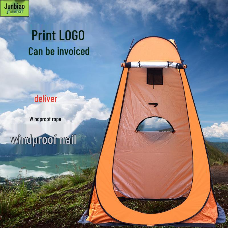 Thickened Outdoor Shower & Changing Tent: Quick-Open, Warm, Portable