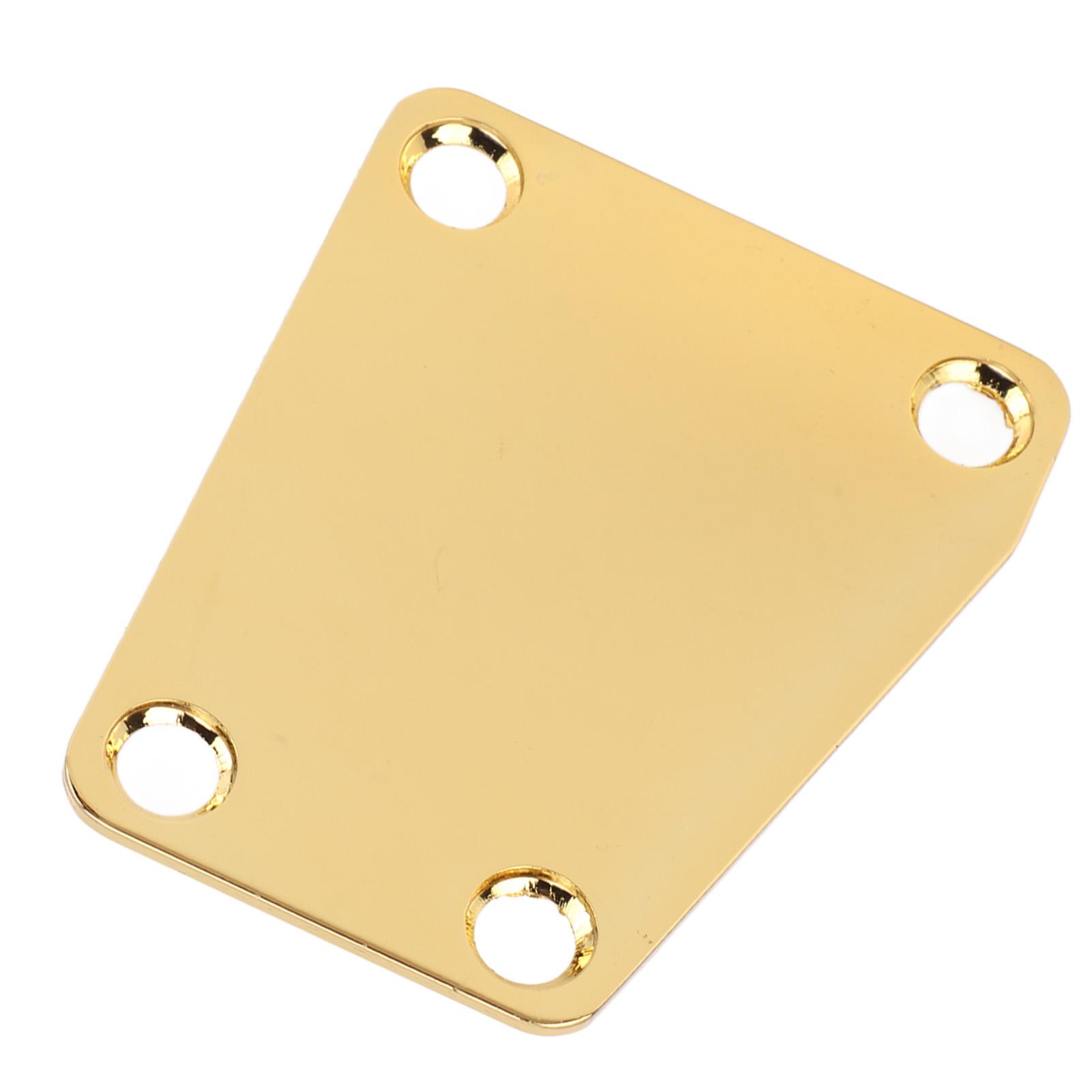 

Металлическая трапециевидная некплейт для электрогитары с винтом для замены, золото золотой