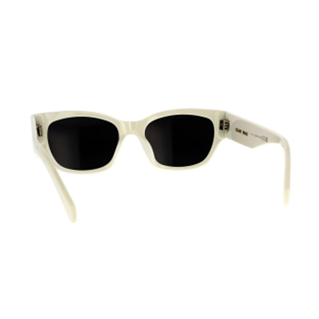 Celine Side Letter Irregular Shape Sunglasses Women sunglasses Beige CL40197U-5425A