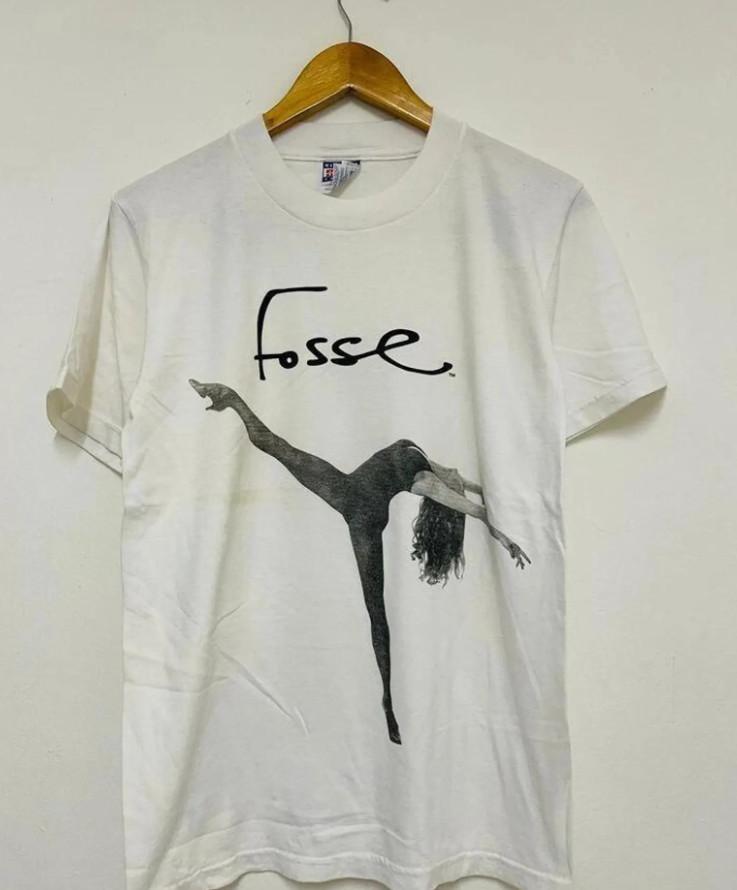 

Винтажная футболка Fosse Posse Dance Fotoart 90-х Унисекс XXL