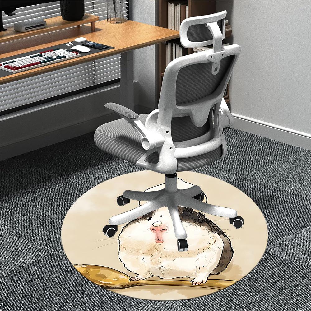 

1pc Hamster Chair Carpet for Office, Perfect for Office, Holiday Party Decoration Choice yy260314060 80cm by 80cm
