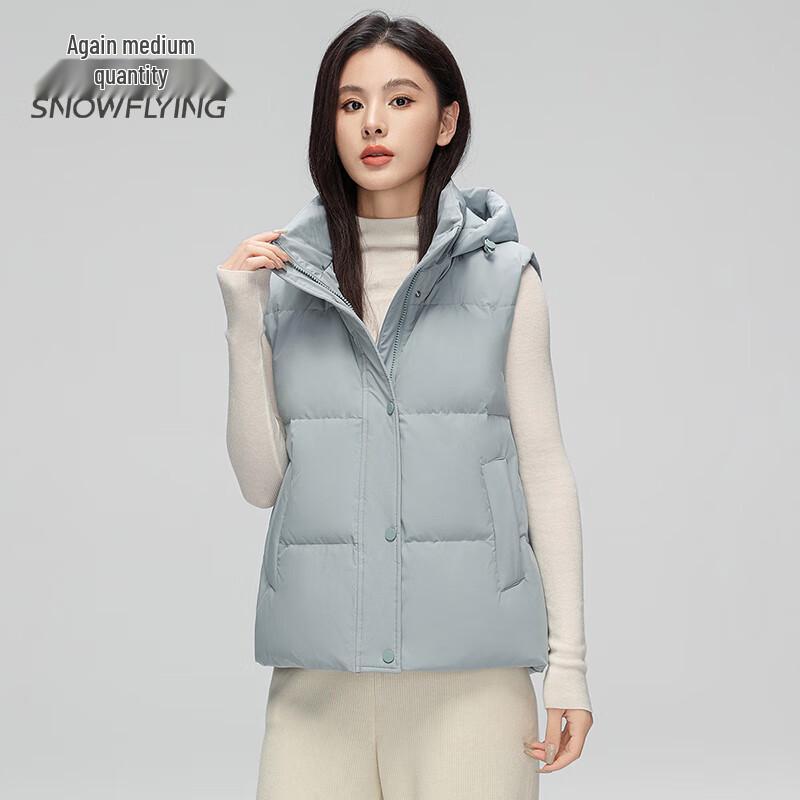 

SNOWFLYING Women s Hooded Short Down Vest L /170