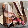 Design Silk Feel Shawl Hijab Scarf Women Fashion Summer Sunscreen Beach Stole Wraps Bufanda Female Headkerchief Echarpe New
