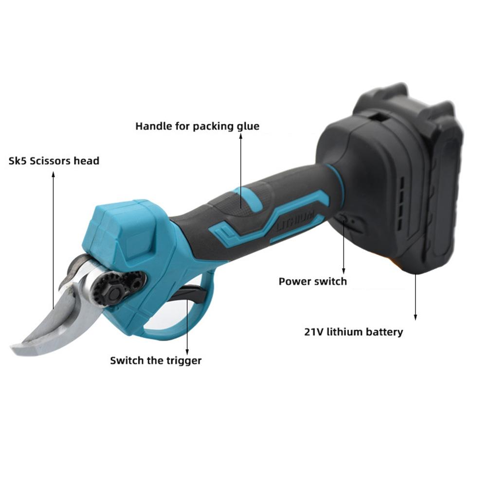 

Электрические секаторы садовые инструменты бесщеточный для Makita 21V аккумулятор электрические садовые ножницы секатор для веток деревьев без аккумулятора