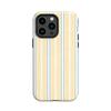 Watercolor stripe 2-in-1 film shell is suitable for apple 17/14/13/15pro double protection glossy