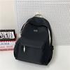 SchoolbagYZ Korean Version Ins Niche Casual Schoolbag for Women, High School Students, College Students, Water-proof Backpack, Light Travel Backpack