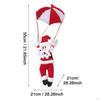 Christmas Tree Pendant Parachute Santa Claus Decor Crafting Home Decoration Xmas Ornament for