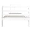VidaXL Bed Frames White Solid Wood 90x190 Cm Single 3100620