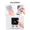 Adhesive Wall-Mounted Headphone Holder: Punch-Free Headset Hanger & Storage Hook