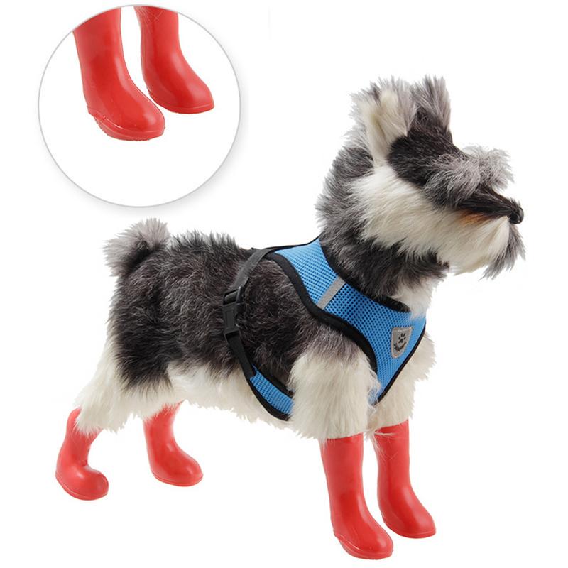 Zapatos tipo botas impermeables para mascotas comprar a buen precio —  entrega gratuita, reseñas reales con fotos — Joom