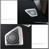 Metall Für BMW 3 serie G20 G28 -21 Zubehör Auto Dashboard Horn EINE Spalte Lautsprecher Dekoration Abdeckung Trim auto-styling LHD