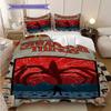 Stranger Things Upside Down Adventure Bedding 1 Duvet Cover 2 Pillowcase Without Core Bedding Set Soft And Comfortable