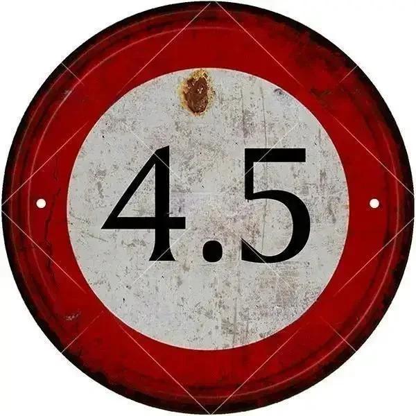 STOP Warning Round Garage Vintage Metal Sign Plate Tin Sign Wall Decor for Bar Pub Store Man Cave Yard or Outdoor Decoration