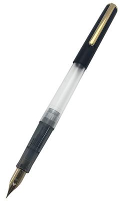 Kitera Hiace Neo Füllfederhalter Klar Gold Schwarz Sera Füllfederhalter 11-8026-220