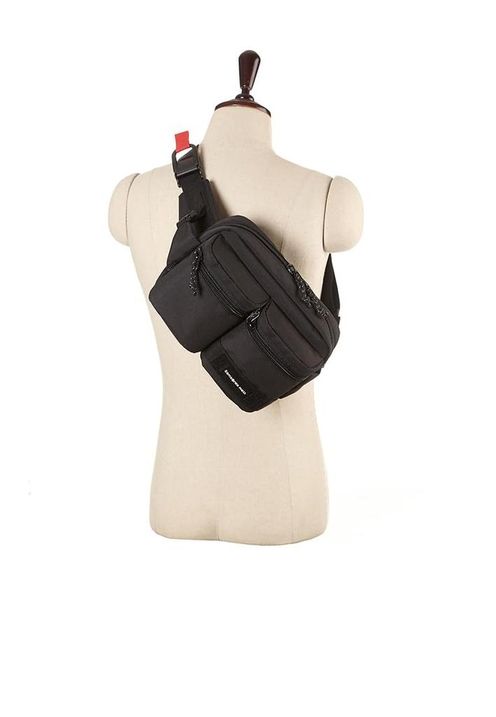 Samsonite Red Bigson VICKSON Sling Bag, Large Capacity, Men's and Women's, Black