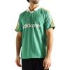 adidas Men's Logo Pinstripe Jersey Green IR9381