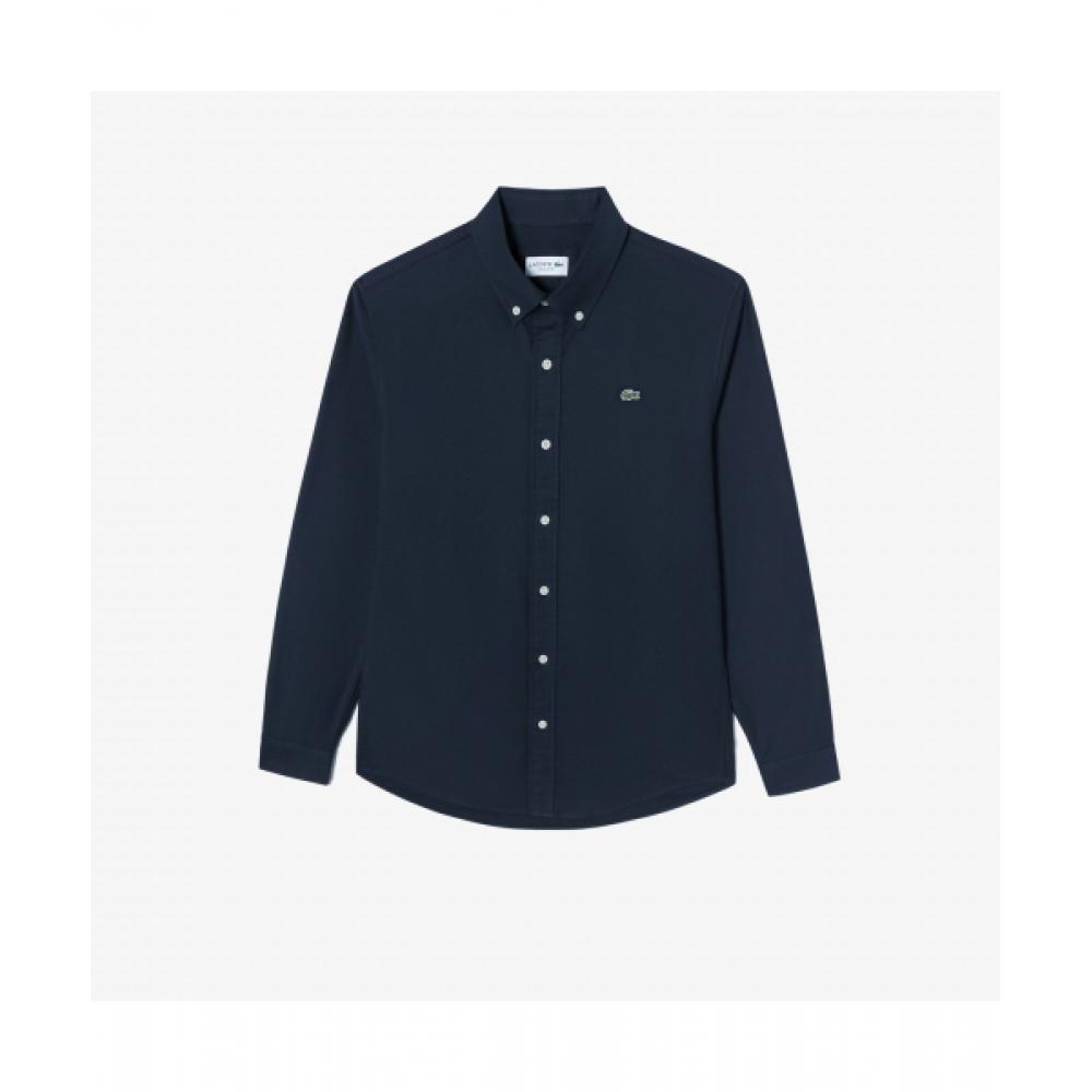 

LacoSte Men S baSic Oxford Shirt [navy] 038