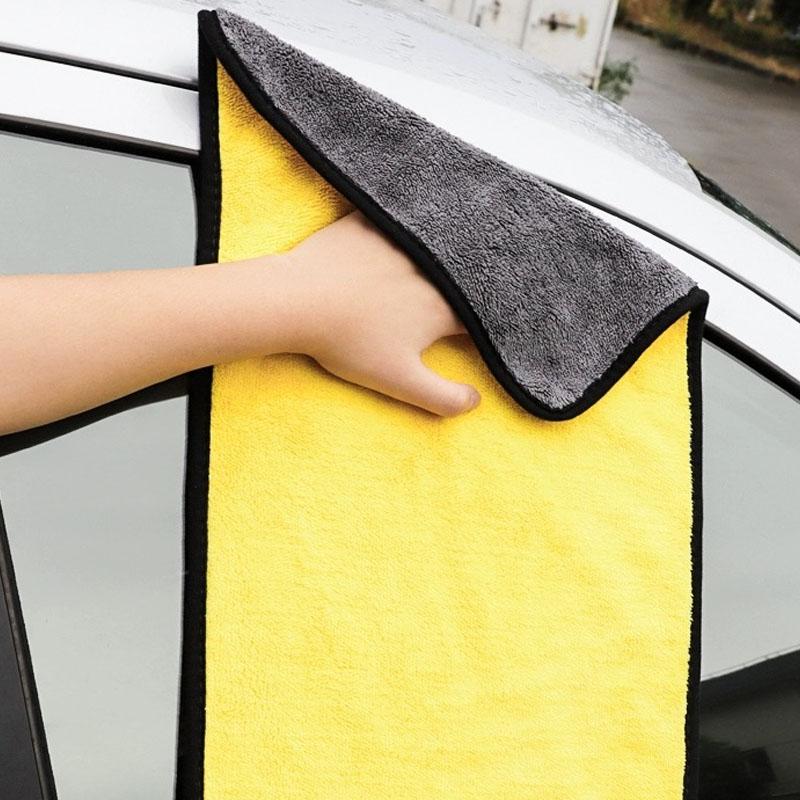 1/3/5Pcs Microfiber Towel Car Microfiber Wash Towel Microfiber Cleaning Cloth Car Wash Drying Towel Auto Detailing 30/40/60cm