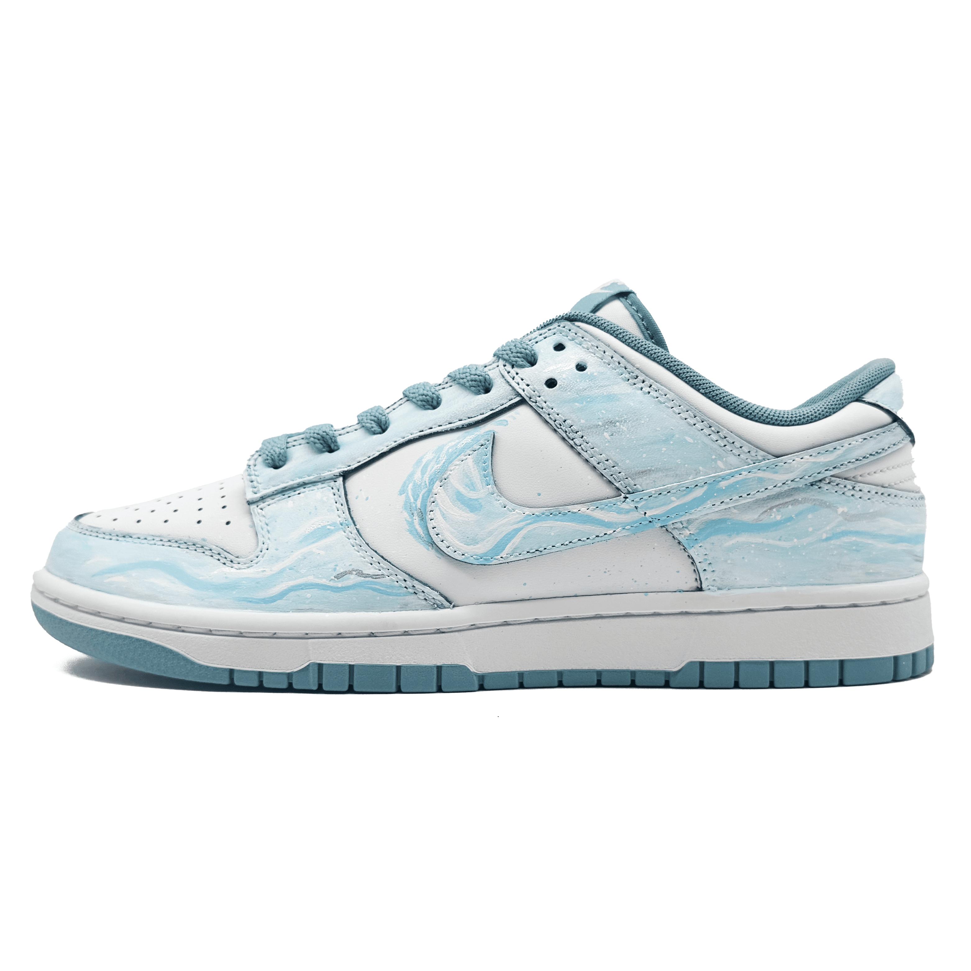 

Nike Dunk Abrasion Resistant Abrasion Resistant Low top Skateboard Shoes Unisex Blue White DV0833-106(Team1108-) 42.5