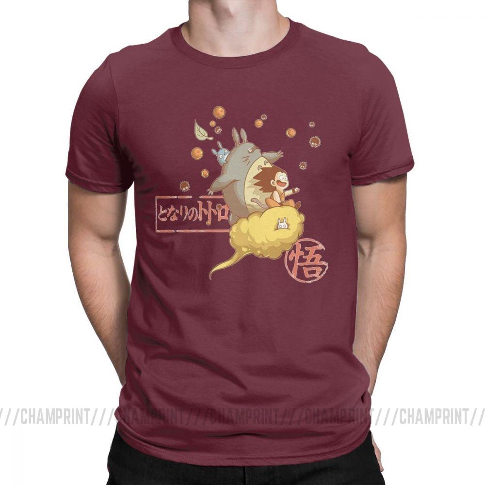Totoro Clothing Fashions Japanese Anime Hayao Miyazaki Studio Ghibli Spirited Away T Shirt Men S