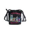 2025 New Japanese Embroidery Mobile Phone Bag Simple Bag Women's Fashion Versatile Portable Trend Messenger Shoulder Bag Women