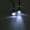 2 White/Red LED Lights 10W 10mm Lamp Kit Headlights Taillight for RC Car Truck Model Traxxas HSP Tamiya Accessories Part