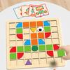 Non-Toxic 120Pcs Montessori Cognition Puzzle Board Logical Training Matching Game Early Educational Toys Gifts For Children Kids