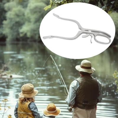 Fiske Munöppnare Sötvatten Grepp Lättvikt Metall Bekväm Praktisk Beteskrokborttagare