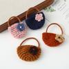 Hand-knitted Delicate Cute Bag Flower Basket Brooch Decoration Accessory