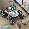 Special Effects Remote Control Mechanical Dog Gesture Sensing Lighting Music Eight Wheel Swing Arm Electronic Pet Children'S Toy
