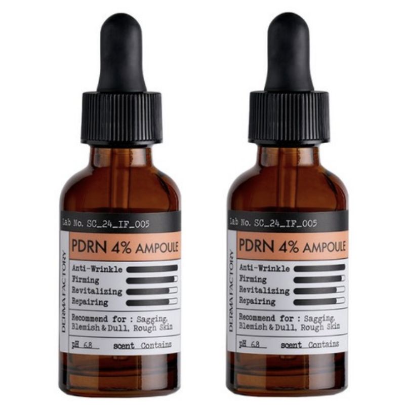 Derma Factory PDRN 4% Repair Ampoule 30ml – Skin Regeneration & Intensive Firming Serum