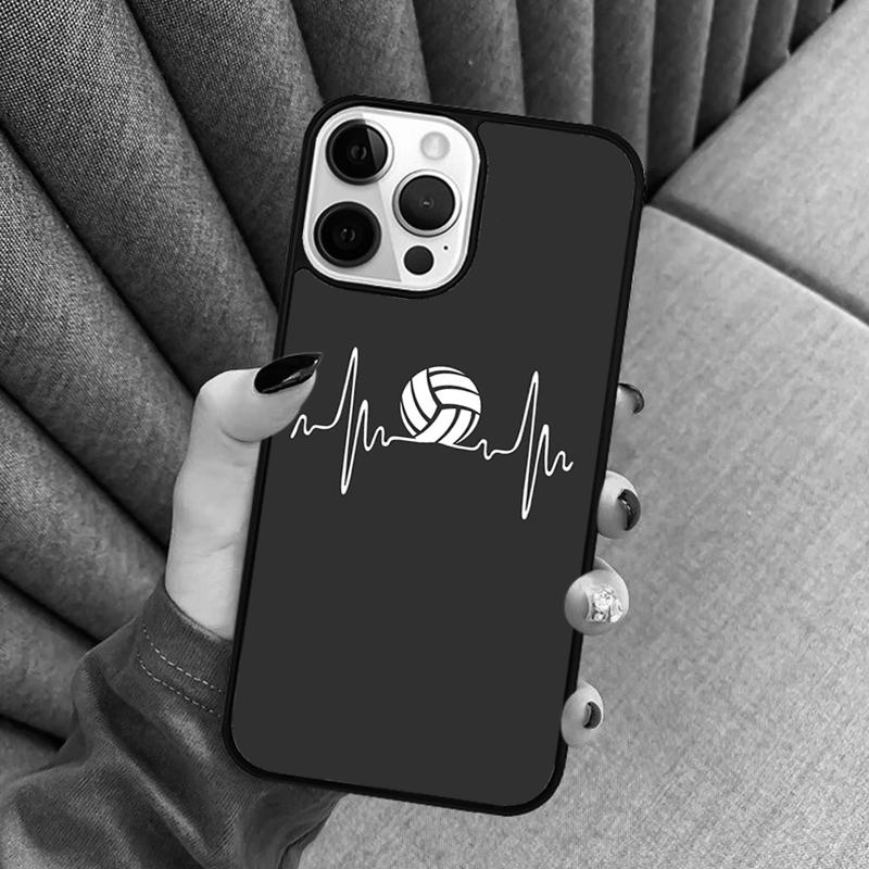 Play Volleyball Ball Phone Case For iPhone 17 Air 16 16e 15 13 14 Pro Max 11 12 Plus 2022 MAX Shell Cover coque