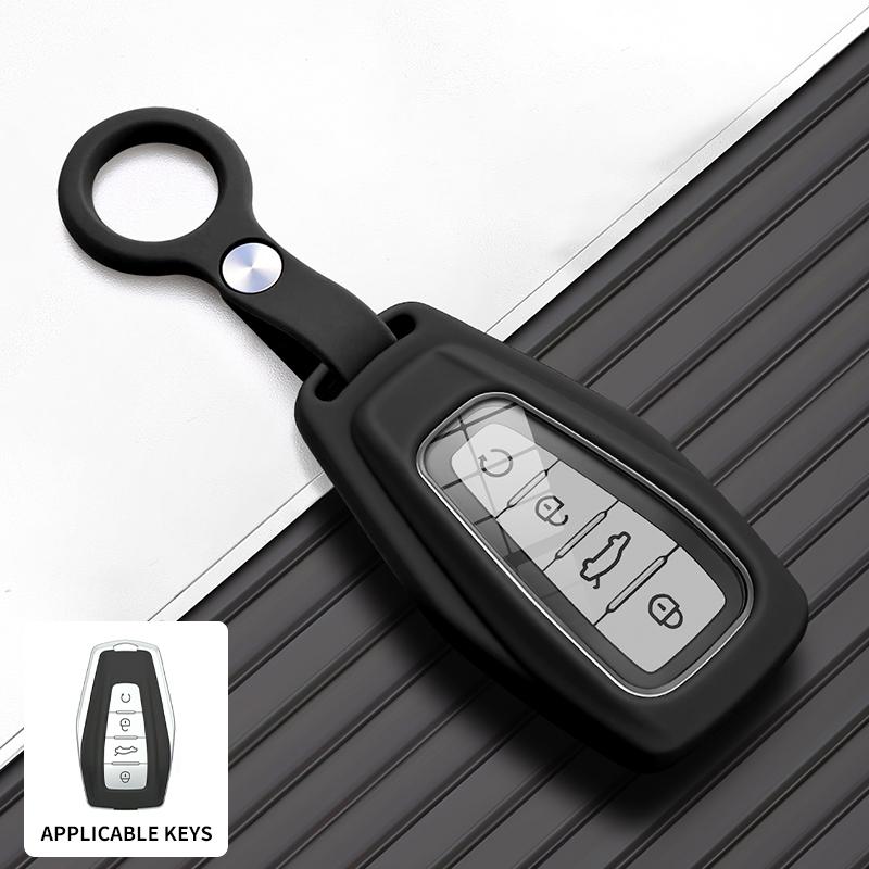 Car Key Holder For Geely Emgrand Preface Boyue Starray Monjaro Atlas Vision Okavango Tugella Minimalist Car Key Case Cover
