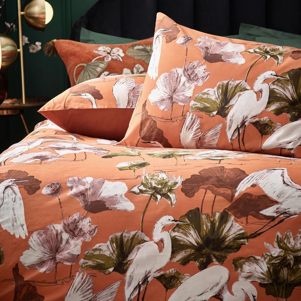 Wylder Tropics Kushiro Exotic Sateen Duvet Cover Set